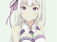 画师:梓彩艾米莉娅(亦译:爱蜜莉雅),《re:从零开始的异世界生活》女