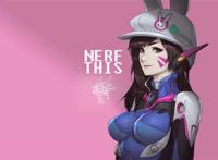 dva,守望先锋,美图,福利