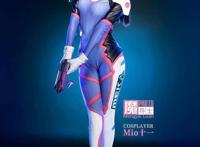 国内萌妹mio十一网络超人气cos守望先锋dva