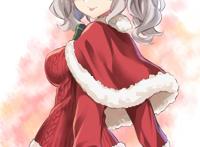 舰娘 舰队collection 鹿岛 p站 圣诞立绘