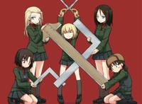 少女与战车 我对喀秋莎大人一见钟情的爱和仰慕.