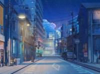 日本夜景街道的wallpaper engine桌面壁纸素材