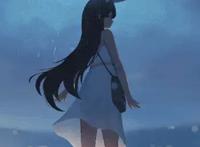 《wallpaper engine》海边兔耳娘动态壁纸