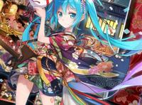 wallpaper engine 花火和服初音壁纸