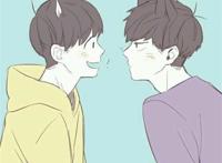 动漫头像cp基佬情头 