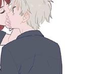 男头女头文艺清新动漫森系情侣头像