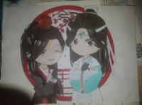 第一次用马克笔的穷逼表示这幅忘羡自我感觉.