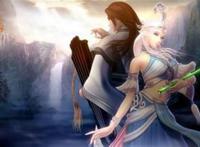 秦时明月雪女和高渐离的情侣头像(萌版)