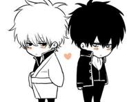 基友头像一左一右拽的