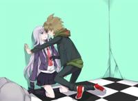 舞圆沙耶香 弹丸论破 壁咚 日向创x雾切响子