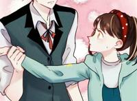 朝花,惜时校园漫画少女恋爱唯美插图