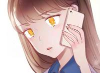 朝花,惜时 校园漫画少女恋爱唯美插图