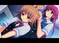 卡通美女图片之校园动漫美女恋爱图片