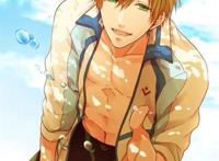 漫画人物男有腹肌