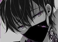 带口罩戴帽子的动漫图片