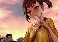 少女裹路地漫画资源原画插画合集