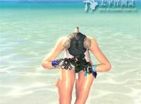 剑灵女拳师高叉泳装福利图