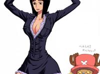 发琴的乔巴罗宾洗澡全彩本子