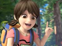 熊出没女主的发型,纳雅很精致