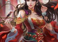 高质量人物cg古风插画,画风华丽唯美,造型生动明媚