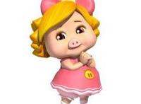 猪猪侠菲菲情侣头像