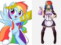 小马宝莉拟人女仆装