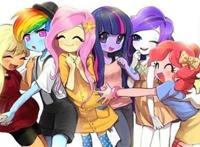 拟人化的小马宝莉娘