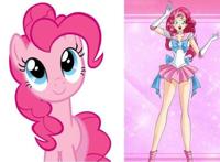 《小马宝莉》拟人美少女战士,紫悦变黑了,而碧琪美不