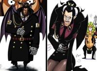 海贼王中人物的娘化形象