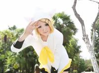 【cos】镜音铃同人猫咪装#动态图