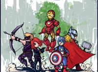 我的插画超级英雄情结