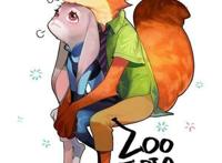 zootopia 疯狂动物城～狐兔cp同人图片