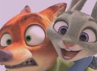 朱迪情侣头像一左一右