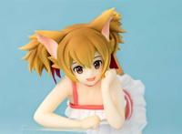 《刀剑神域》西莉卡泳装手办 猫耳少女伴你清凉一夏