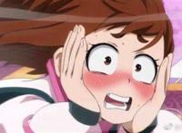 我的英雄学院表情丽日御茶子