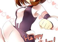 《我的英雄学院》:丽日御茶子壁纸,元气满满的爱笑少女