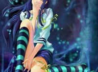 秋山澪校服版cosplay福利图