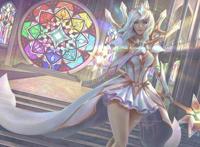 lol:同人画师分享,以火水光等元素创作的大元素使拉克丝