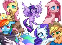 RacoonKun彩虹小马 by racoonkun