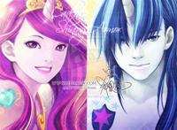 欧美画风的拟人-画师racoonkun_小马宝莉同人图片