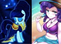 当小马宝莉拟人化变异域写实风后,