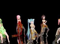 【极乐净土】——五位公主随便挑!_mmd·3d