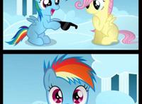 柔柔:云宝,我酷吗?