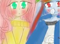 柔柔与云宝 凝视大法