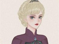 迪士尼公主 复古风头像