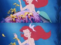 超可爱的迪士尼公主红发爱丽儿