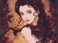 绝美迪士尼公主画像,爱了 cr:-阿莘