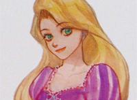 复古风迪士尼公主插画头像微博:-阿莘