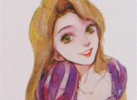 复古风迪士尼公主插画头像微博:-阿莘