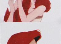   阿莘 手绘 水彩 头像 迪士尼公主